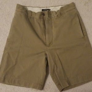 30" J. Crew 9" broken-in chino shorts